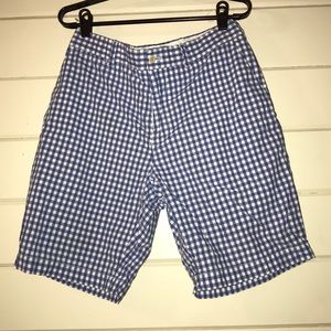 Polo Plaid Shorts